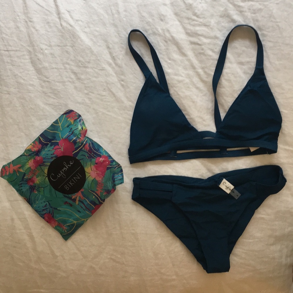 Indigo Blue Bikini Swimsuit